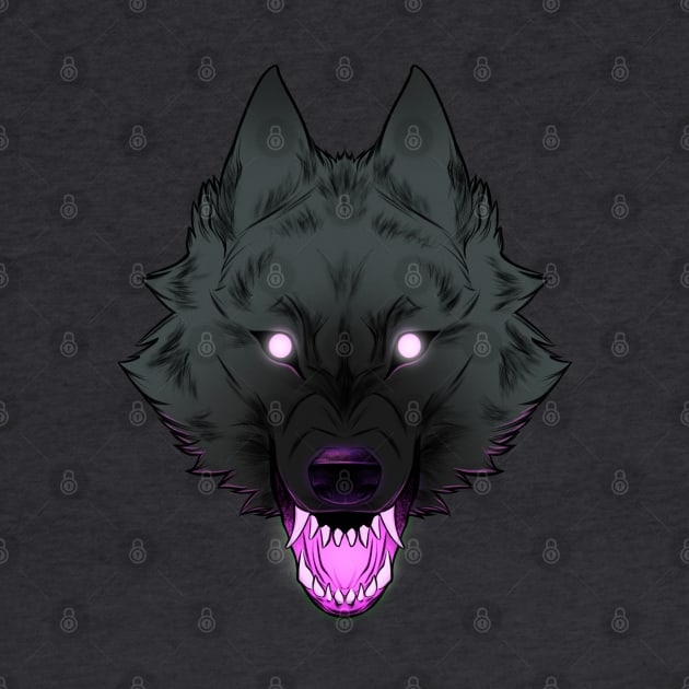 Purple Wolf by RioBurton